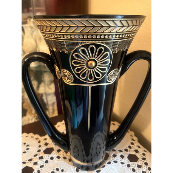 Pasabahce Magazalari Troy Two Handed Glass Vase - Picture 5 of 12